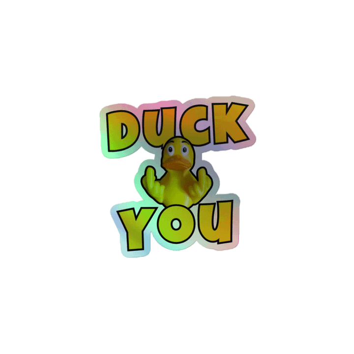 SSG Grunt Duck You Holographic Sticker product image (1)