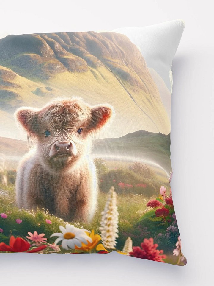 A Young Highland Cow Amongst the Wildflowers product image (3)