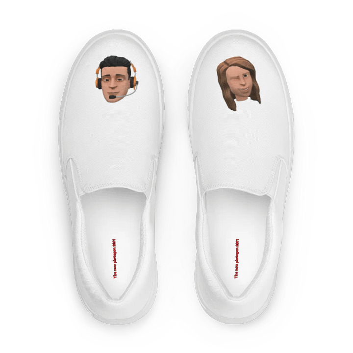 The new plotagon 2011 and Andreea Women’s canvas slip on shoes product image (1)