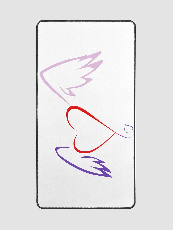 Winged Heart Desk Mat product image (2)
