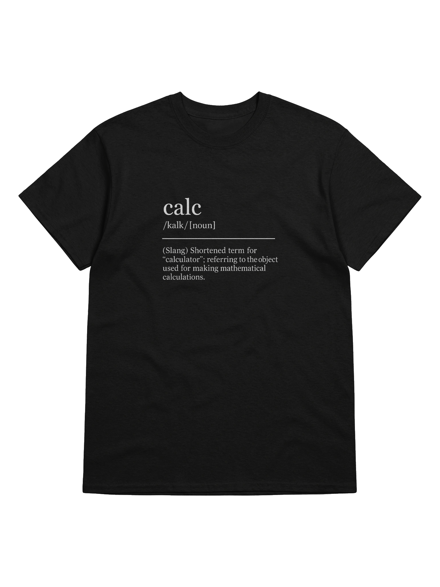 Calc is Short for... Women's Tee product image (37)