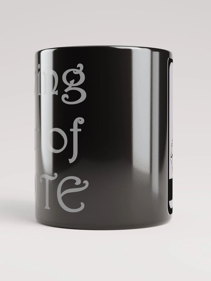 Black Living out of Spite Mug product image (2)