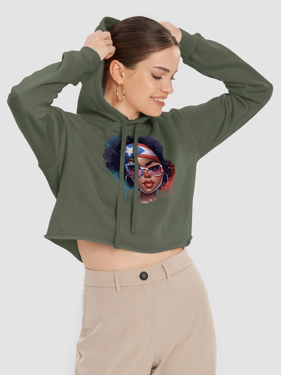 Puerto Rico Stars and Stripes Afro Hoodie product image (18)