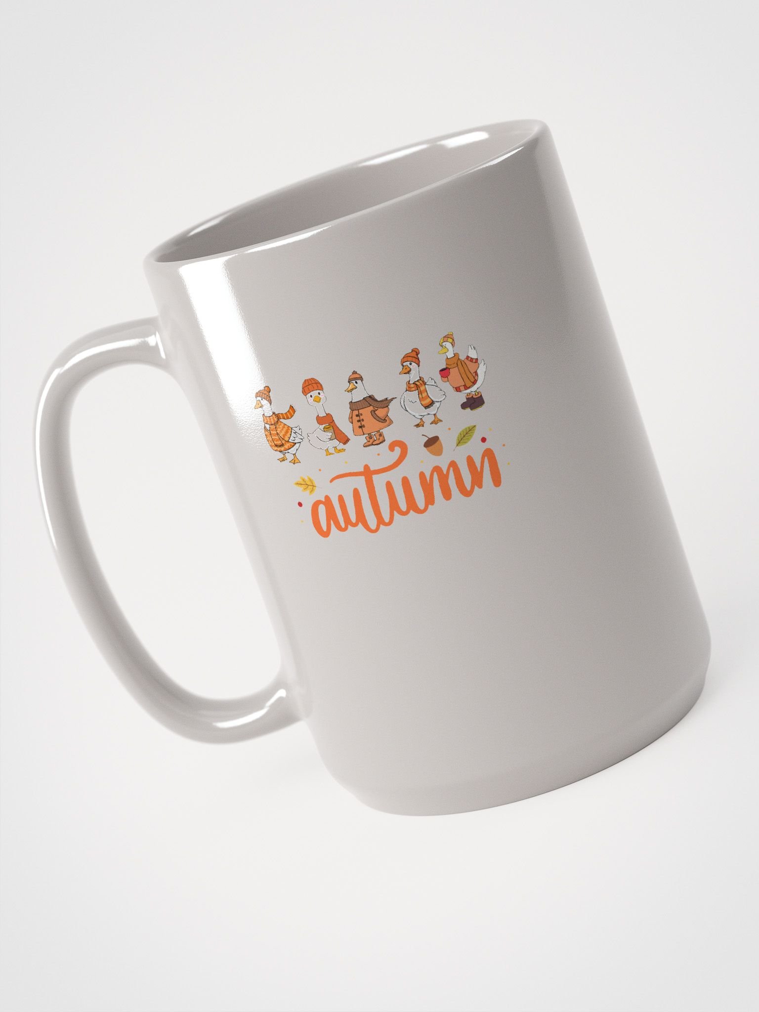 Autumn Duck's Typography Ceramic Mug product image (4)