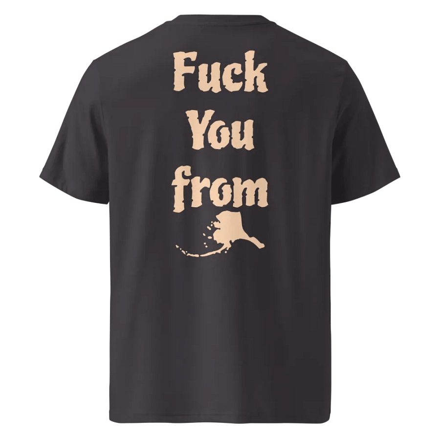Alaska Bear State Outline Organic Tee product image (50)