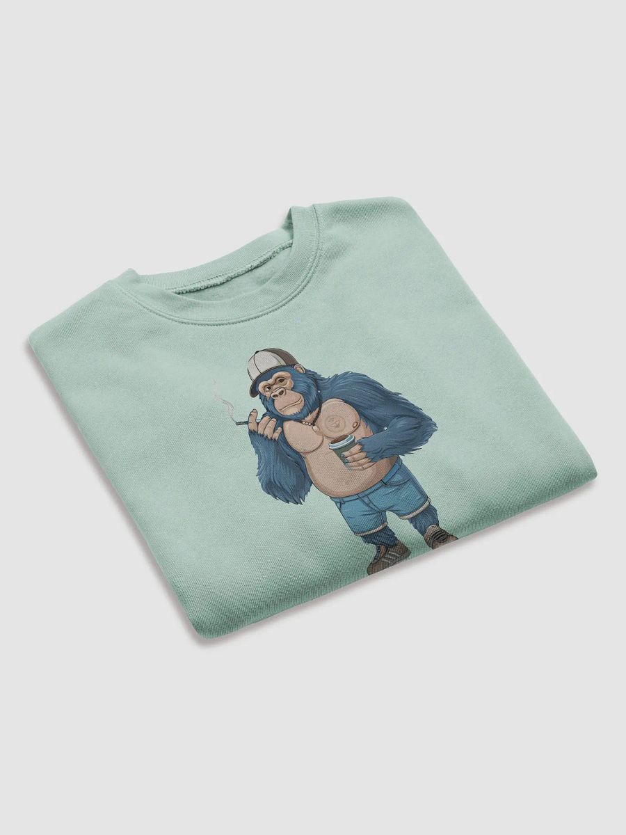Blue Gorilla Women's Fleece Crop Sweatshirt product image (10)