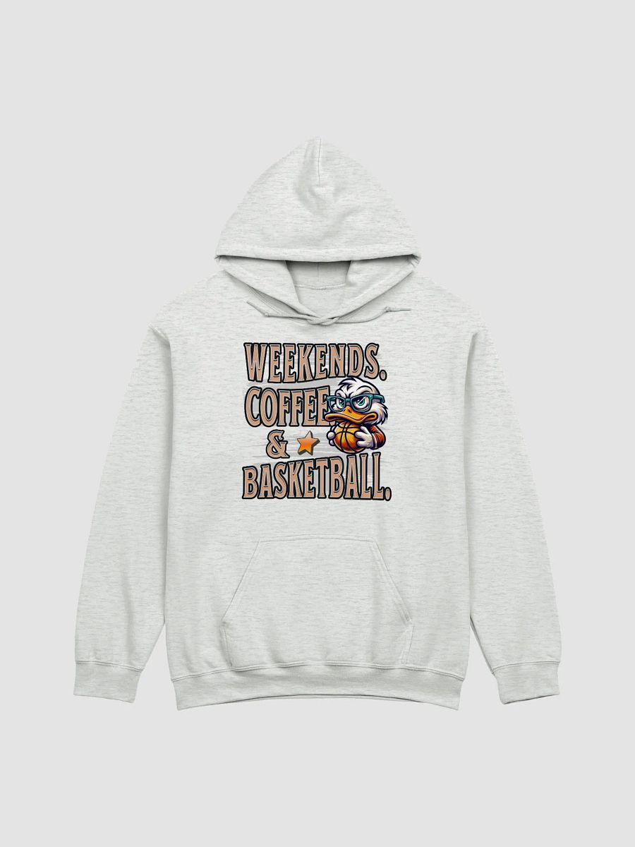 Weekends Coffee And Basketball Duck Vibes Hoodie product image (1)