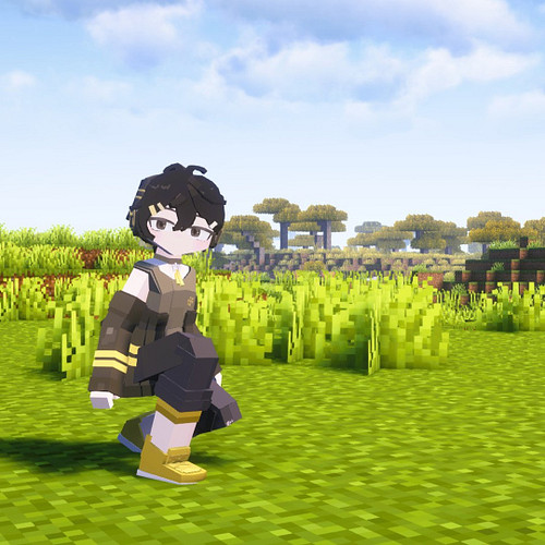 Turn into an anime character in Minecraft with Yes Steve Model~ ✨

Texture: Busy Bee

This is a custom male model for Minecra...
