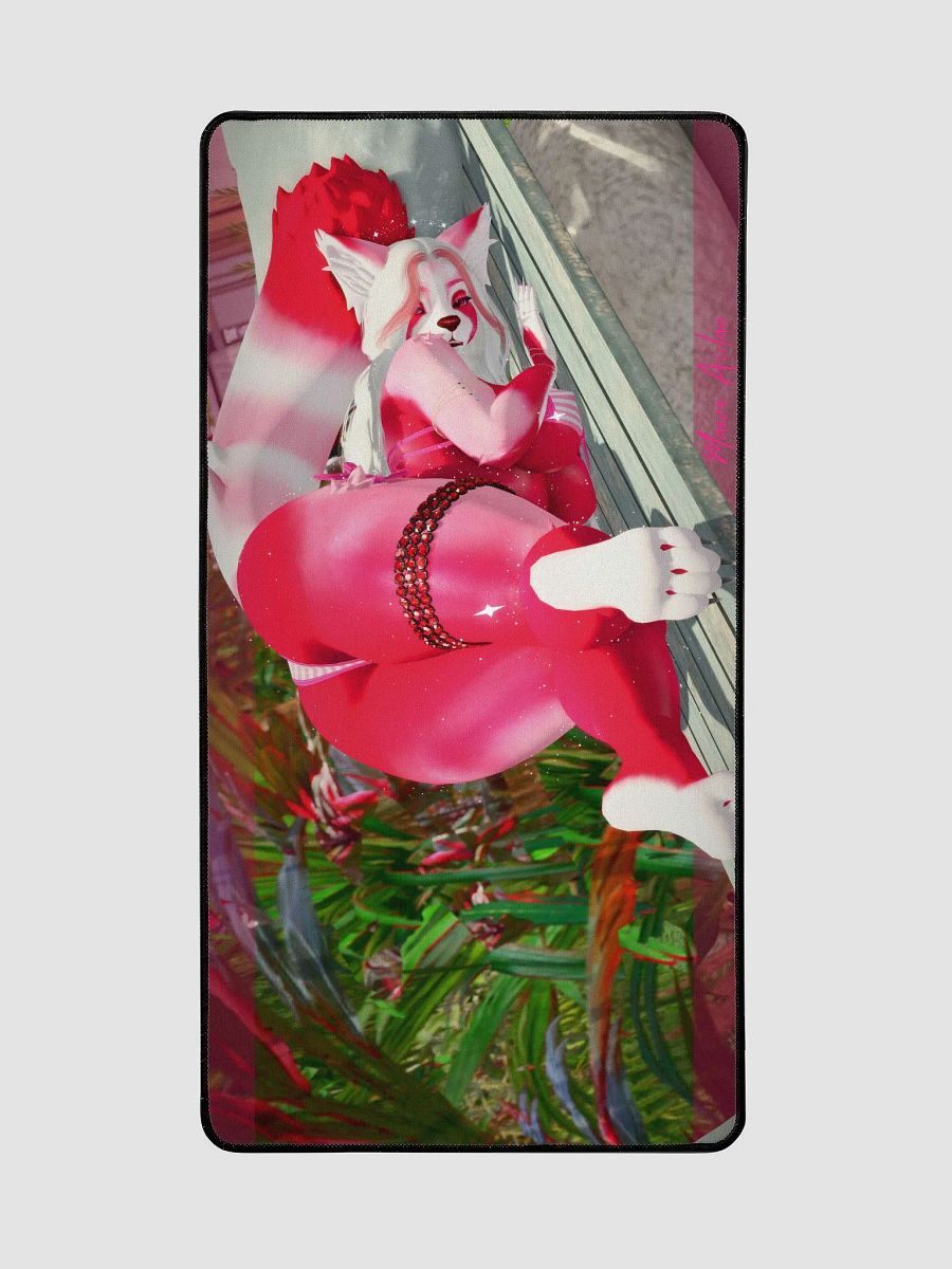Panda Maeve Pinup1 - Desk Mat [15.5