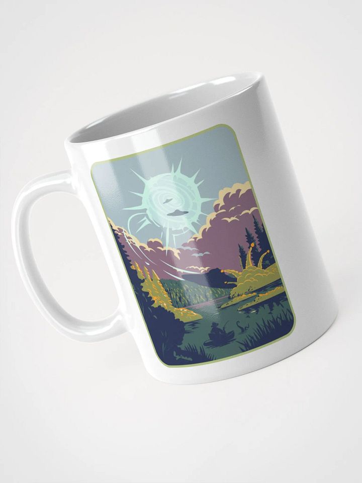 UFO Fishing White Mug product image (1)