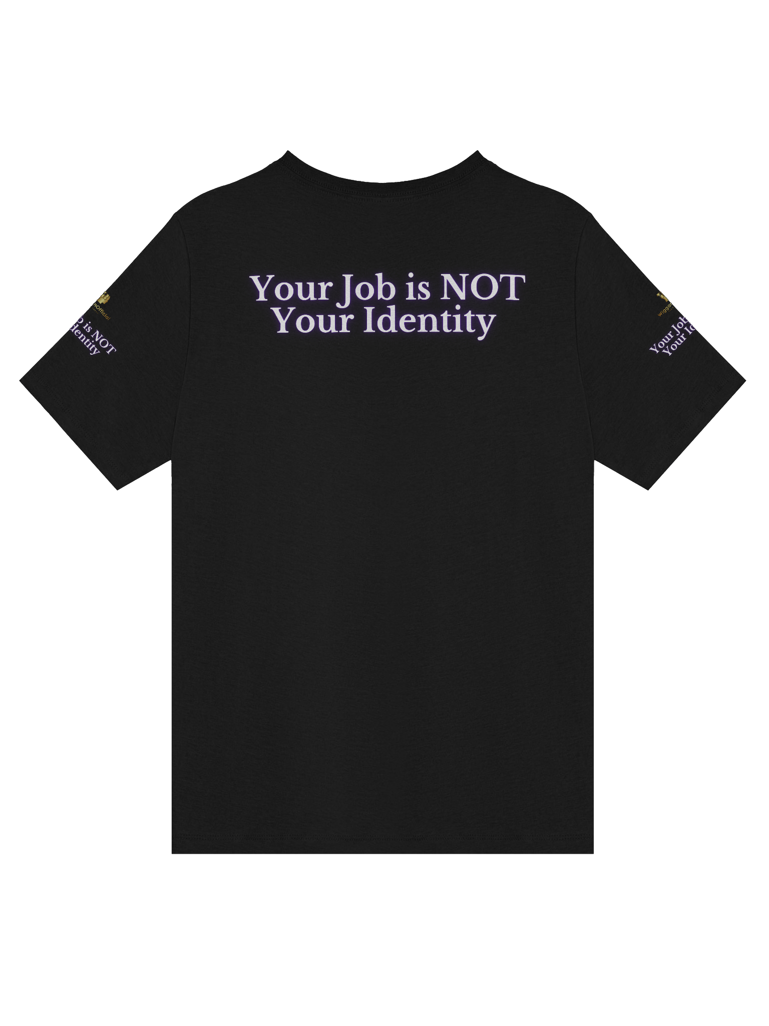 WigganOfficial Your Job Is NOT Your Identity V-Neck T-Shirt product image (26)
