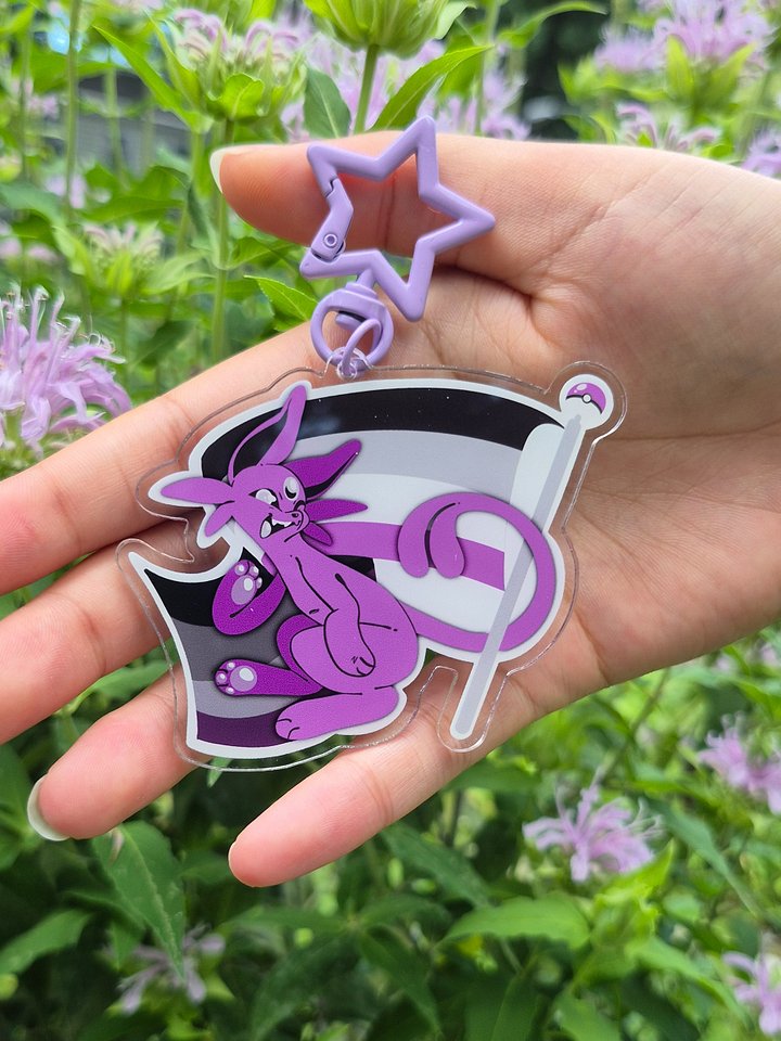 Asexual Espeon Charm product image (2)