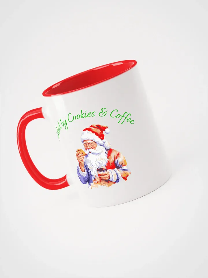 Santa Cookies Before Coffee 11 oz. Christmas Mug product image (2)