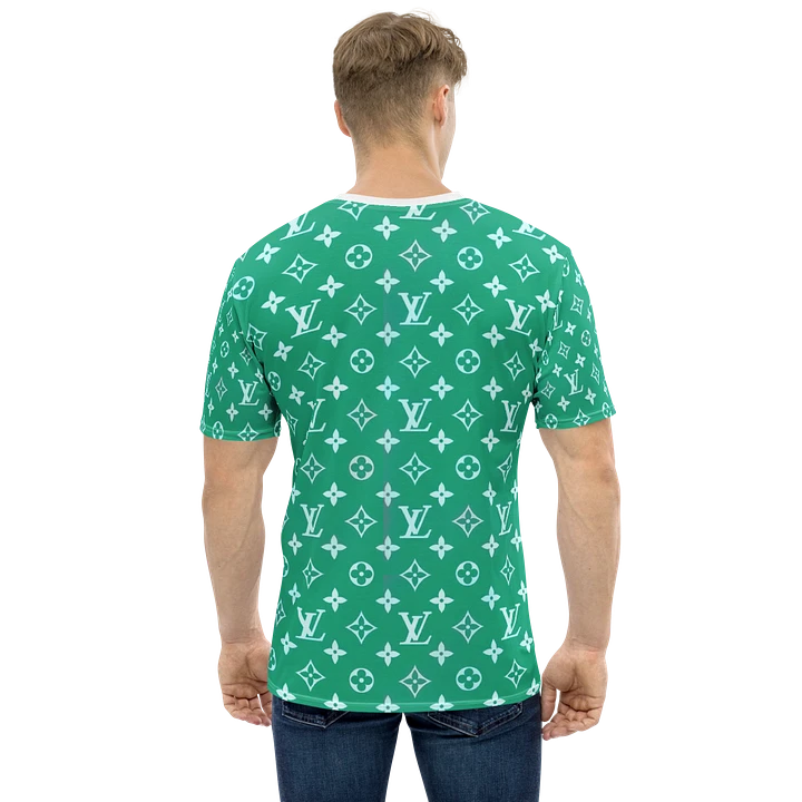 Louis Vuitton Green All-Over Print T-Shirt: Chic and Timeless Luxury product image (1)