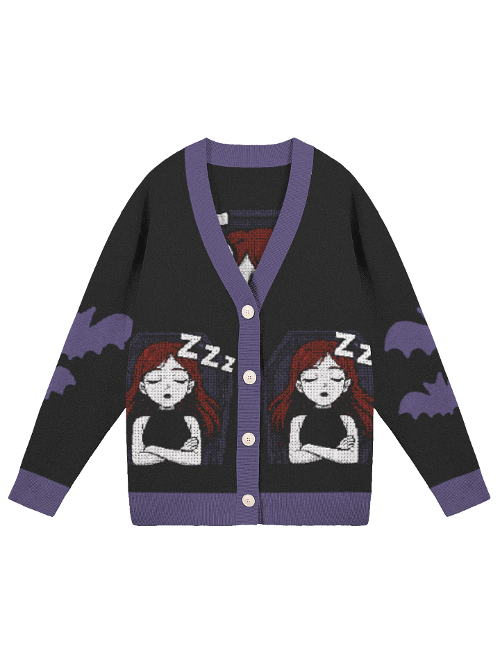 Sleepy Coffin Knitted Cardigan product image (2)