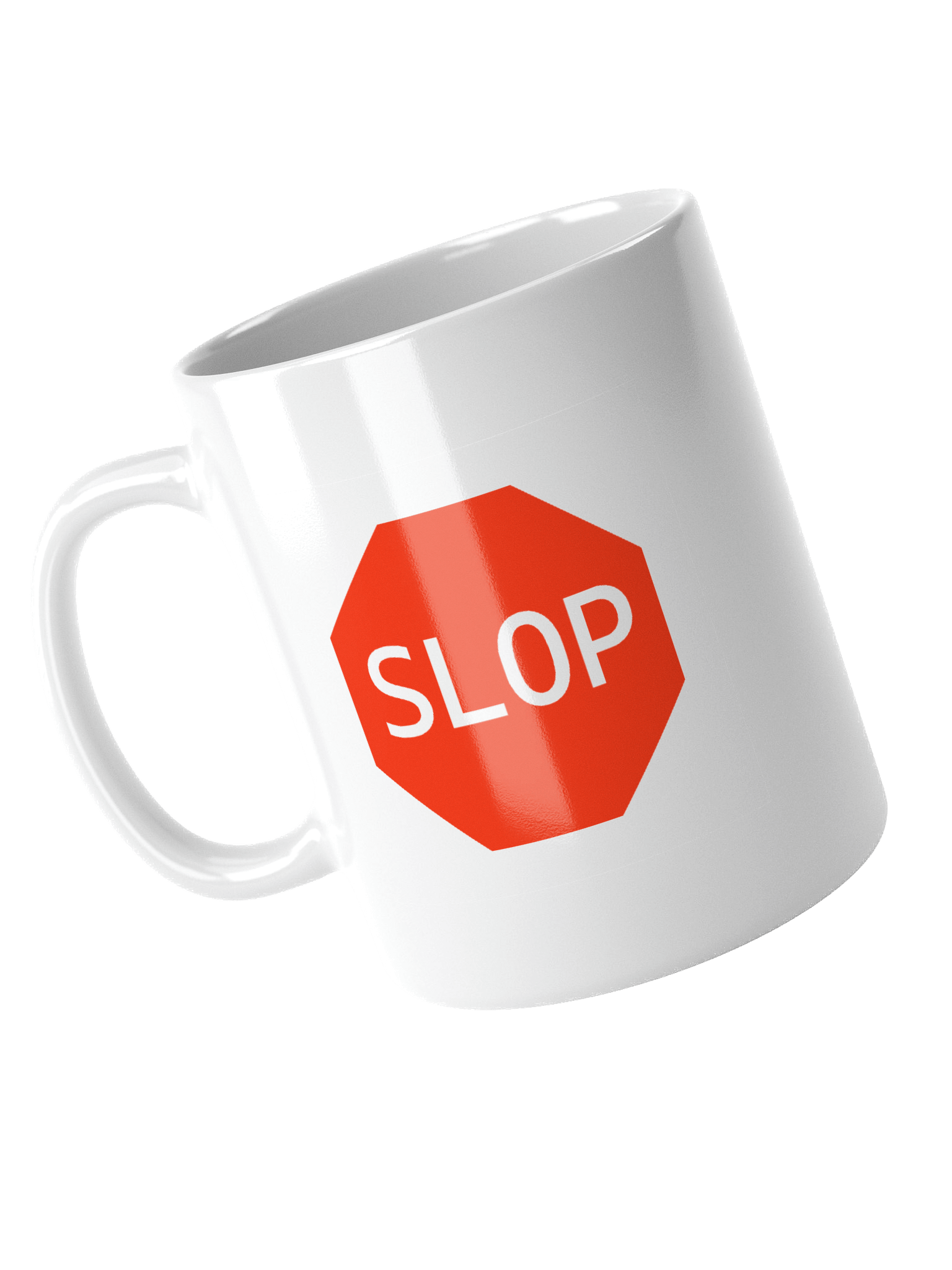 "Stop AI Slop" mug product image (4)