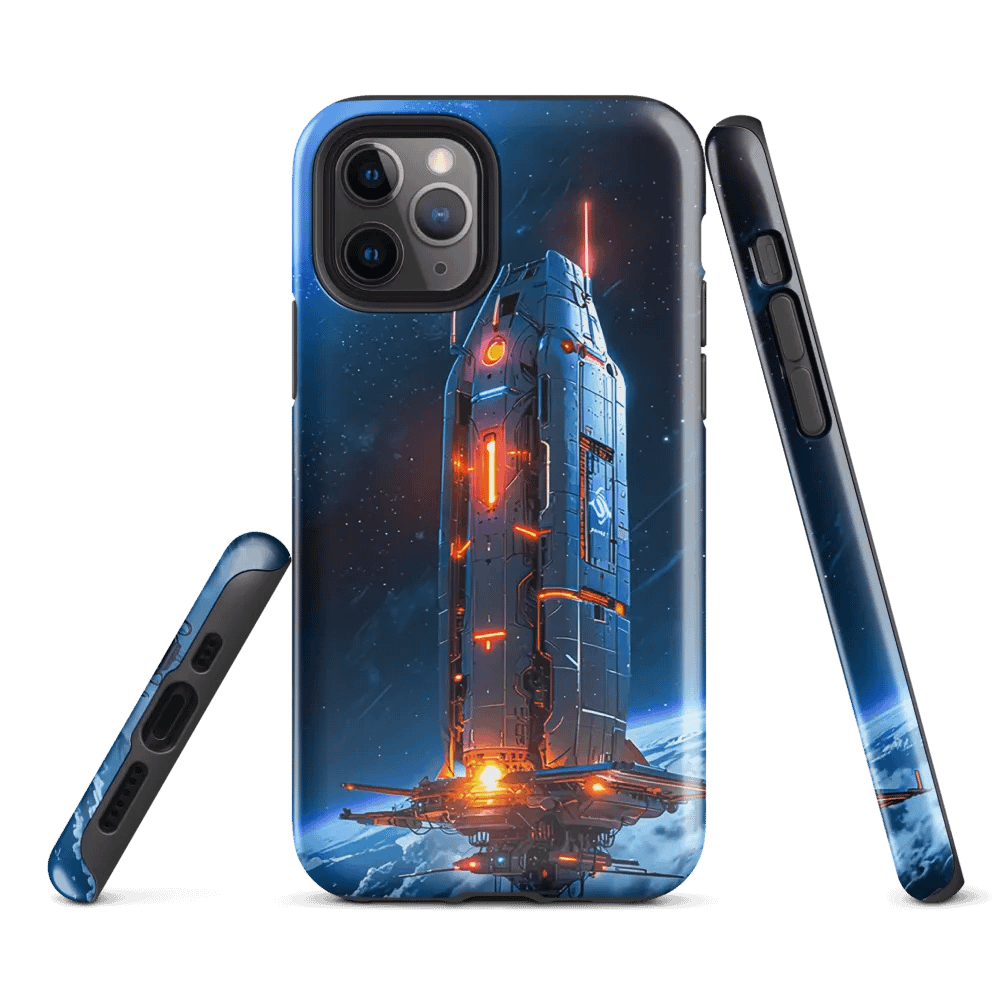 Futuristic Meteorite Mariner Space Vessel iPhone Case product image (2)