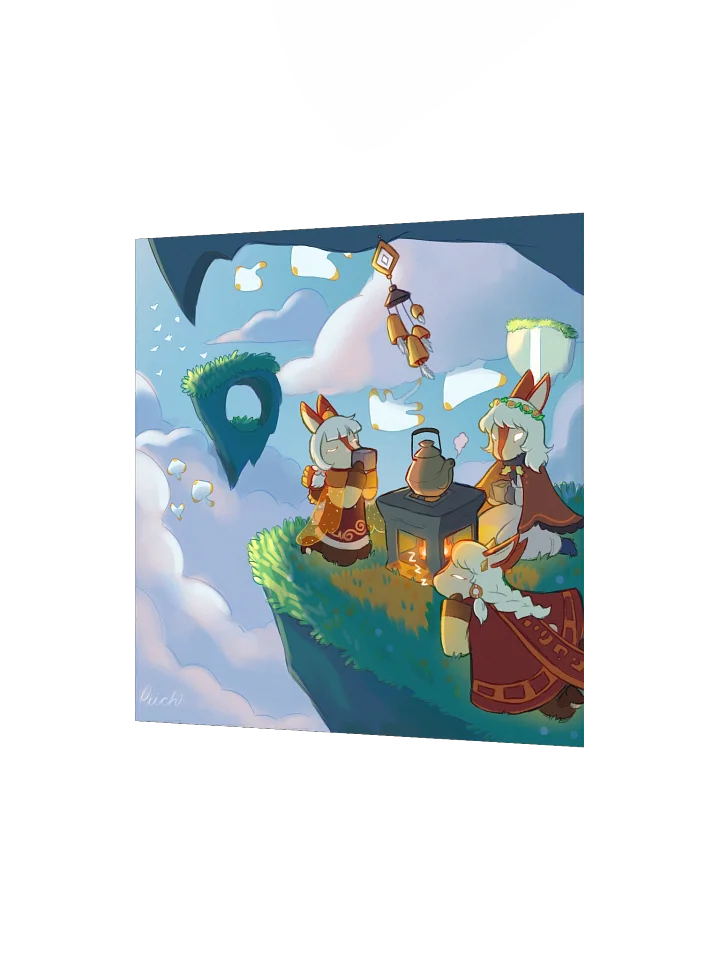 Sky Teaparty Print product image (3)