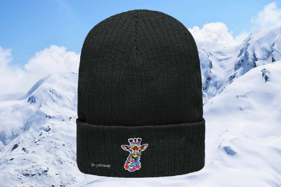 Furiously Vibrant Ribbed Beanie product image (3)