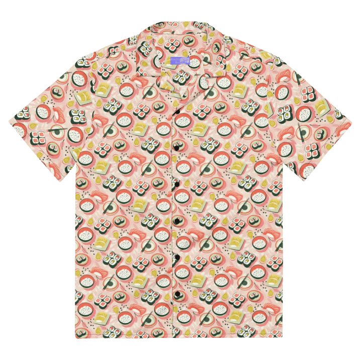 Foodie Sushi Hawaiian Shirt product image (2)