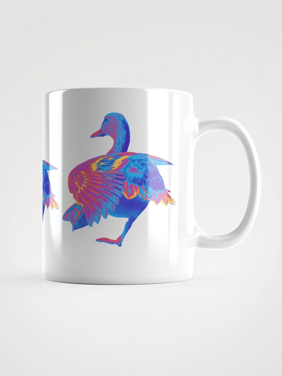 Funky Neon Pink and Blue Duck Mug product image (3)