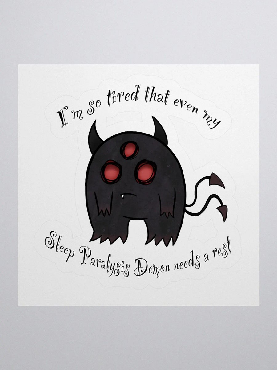 Sleep Paralysis Demon - Sticker product image (1)