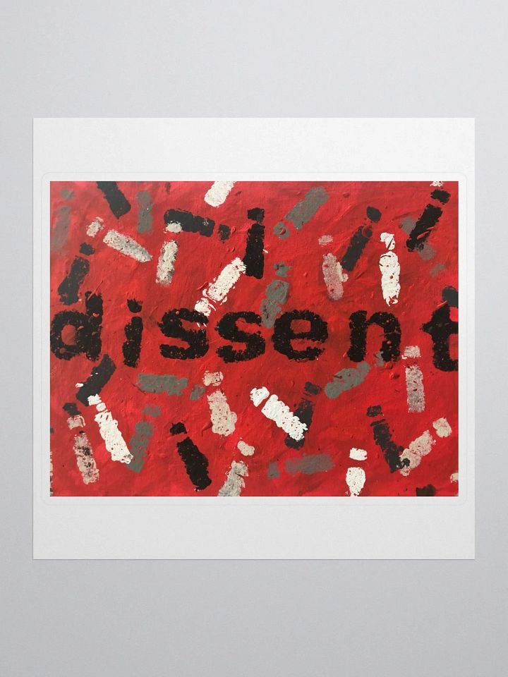I Dissent Sticker product image (1)