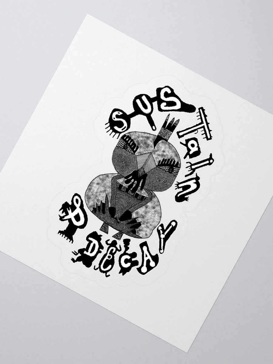 Sustain & Decay - Rooster Logo Sticker product image (2)