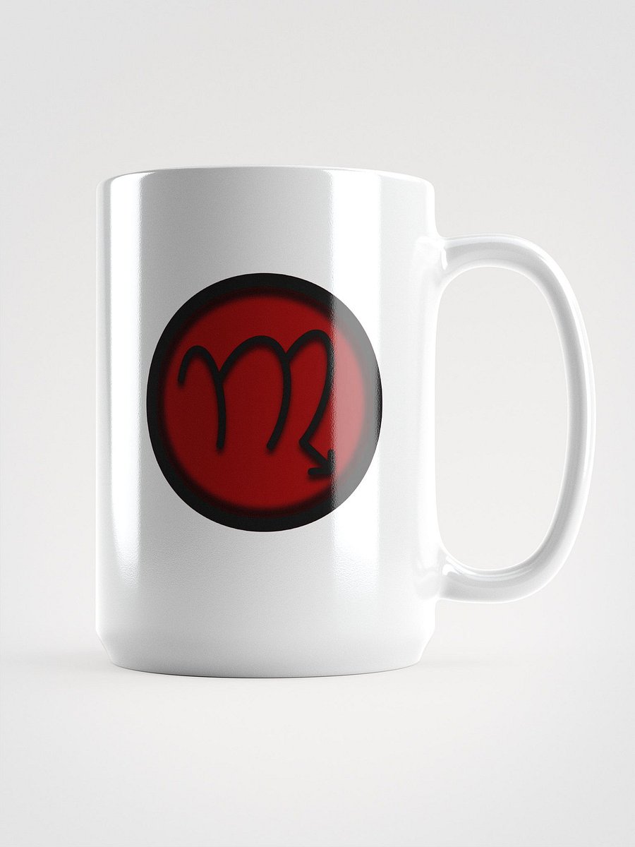 Astrology Symbol | Zodiac Sign | Scorpio White Glossy Mug product image (1)