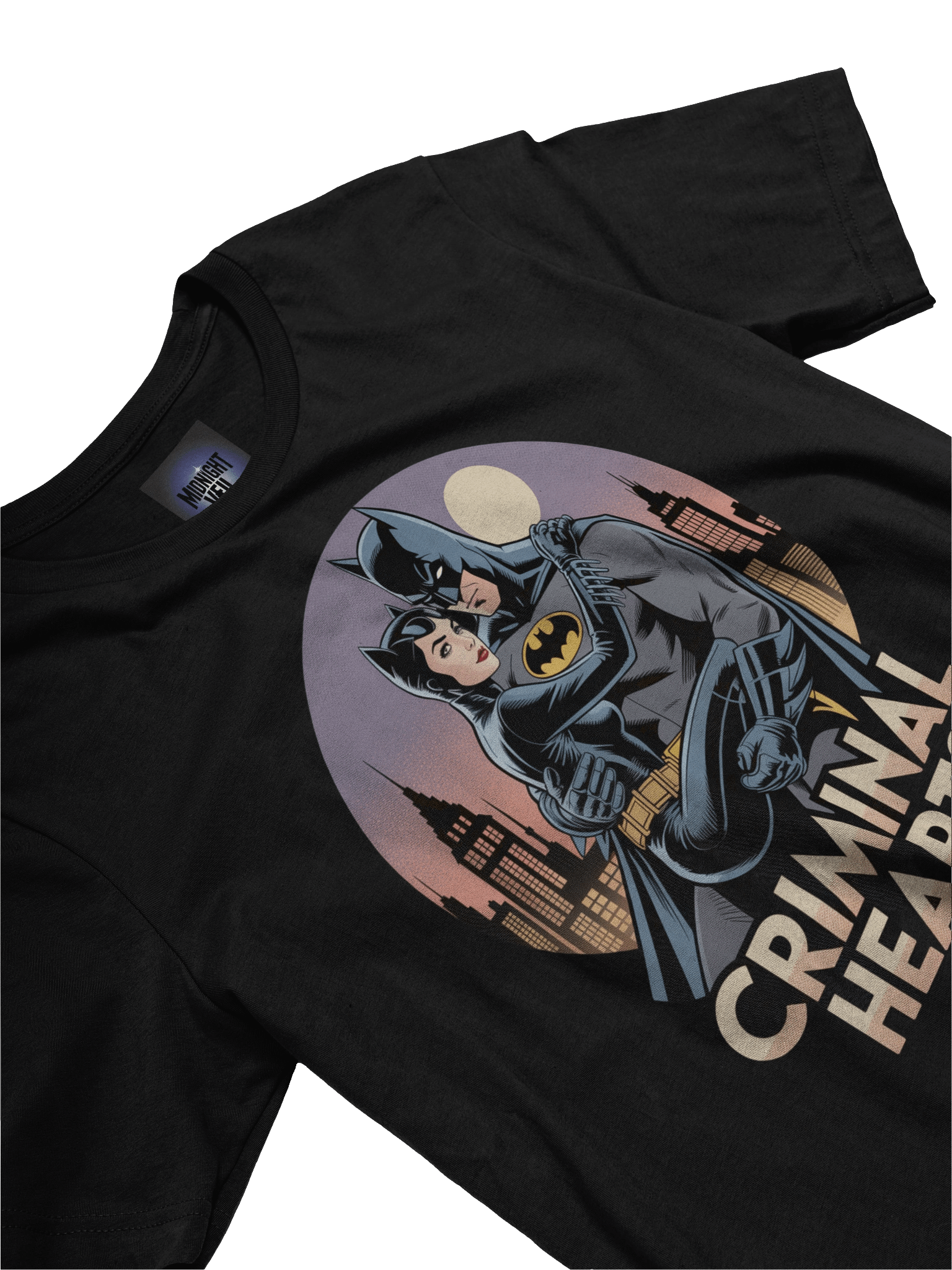 Criminal Hearts: Batman & Catwoman Forbidden Embrace T-Shirt product image (5)