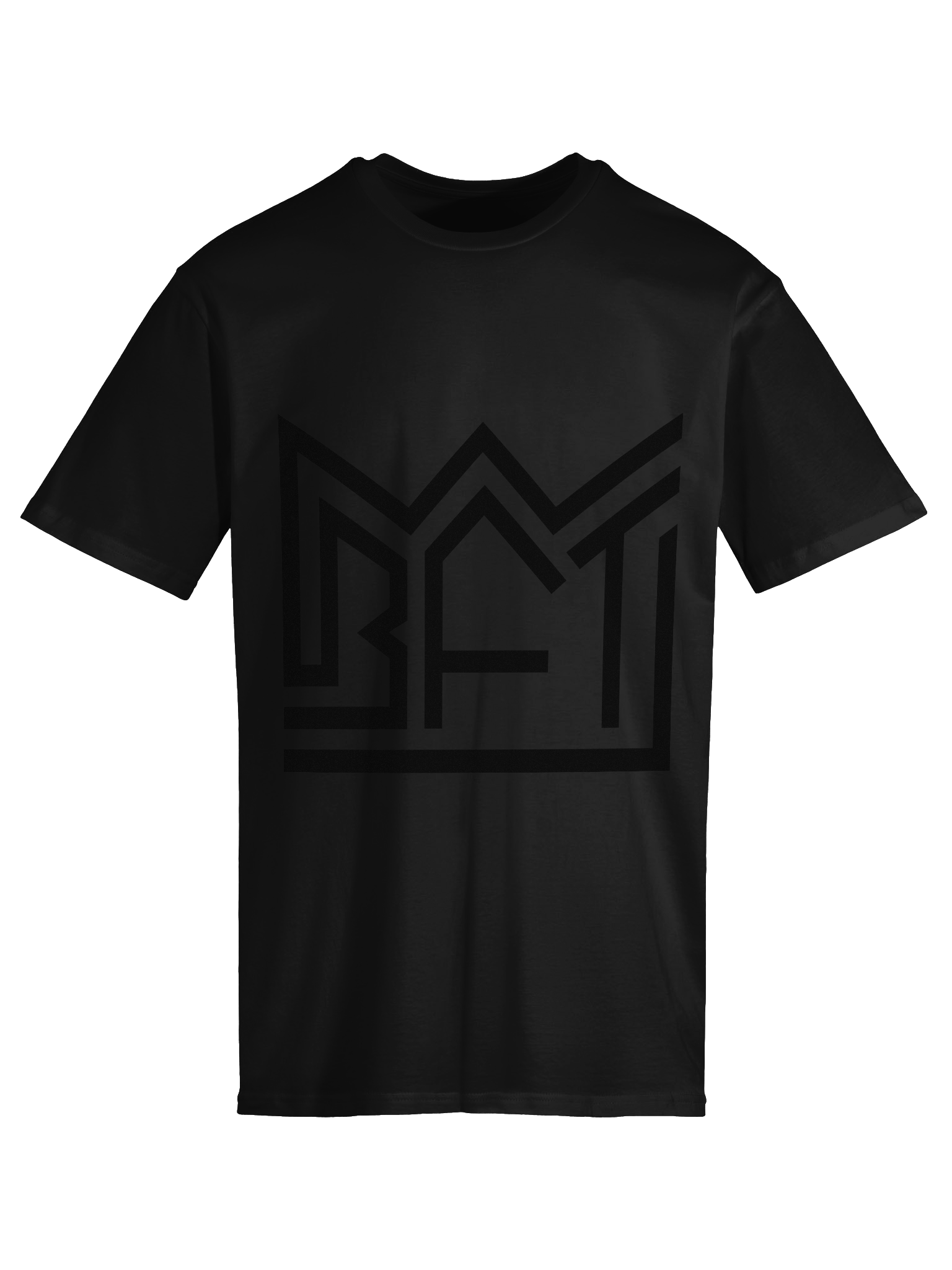 Inspired by Tyler Black T-Shirt With Black Logo product image (5)