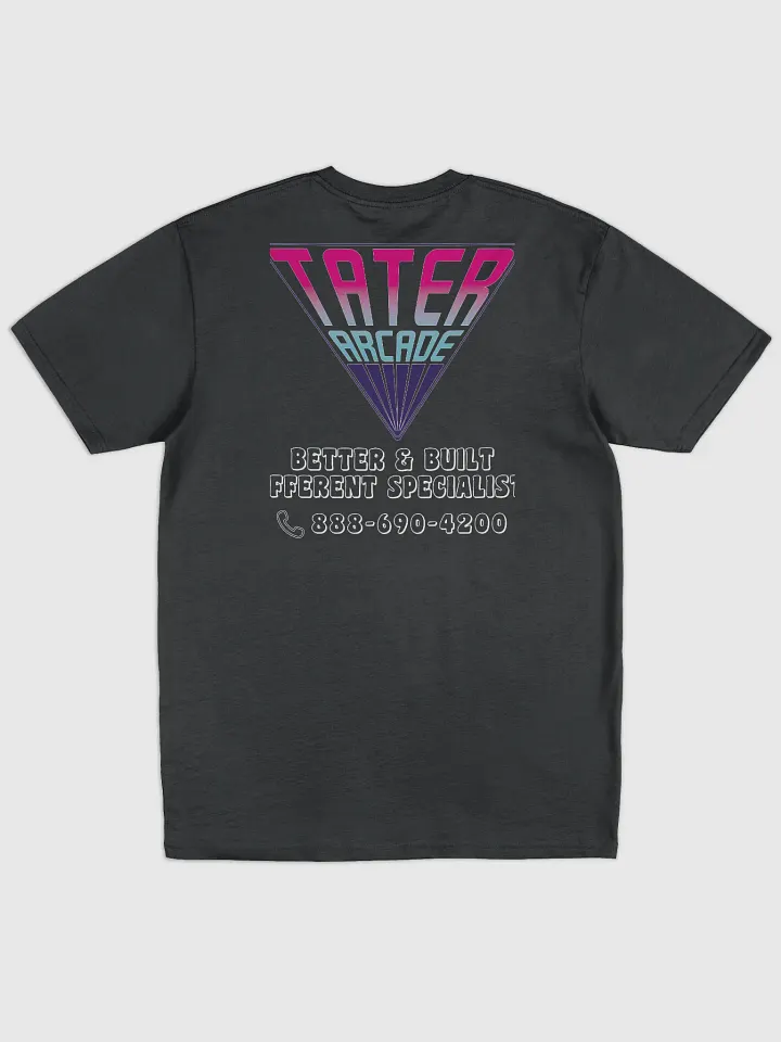 Retro Arcade Big logo crew tee product image (2)