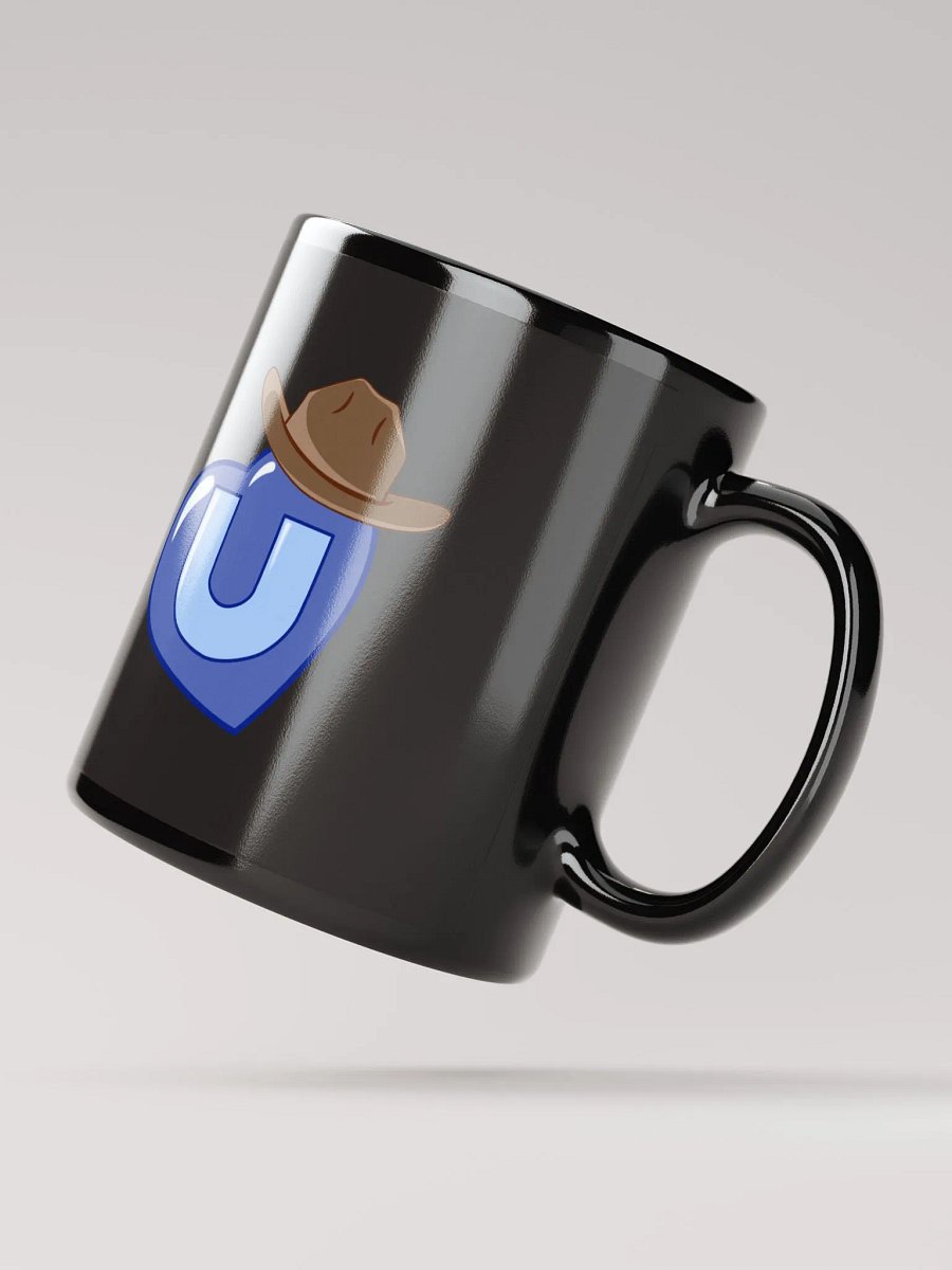 My Usual Coffee Club Black Gloss Classic Mug 1st Edition! (Goth) product image (2)