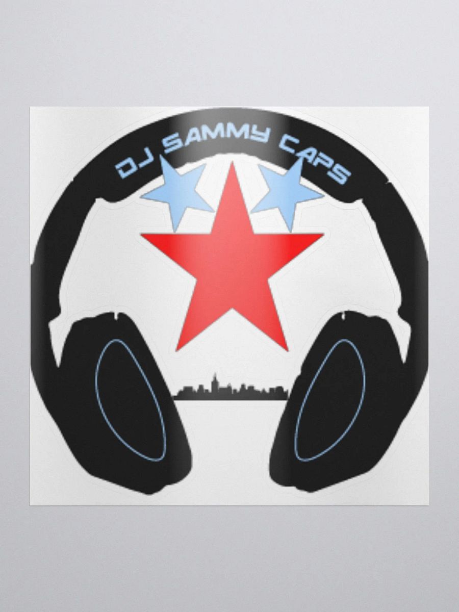 Headphone Kiss Cut Stickers product image (1)