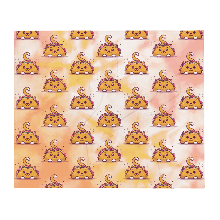 Taco Kitty Blanket product image (2)