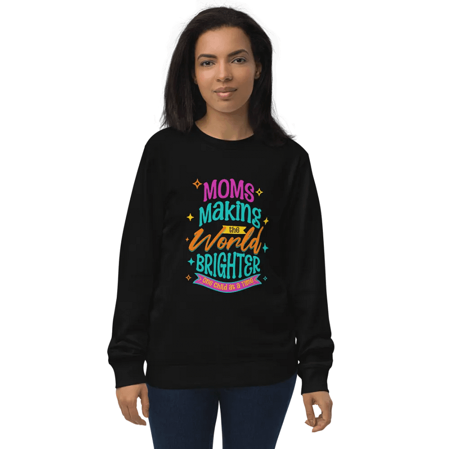 MOMS Brighter World Organic Sweatshirt product image (1)