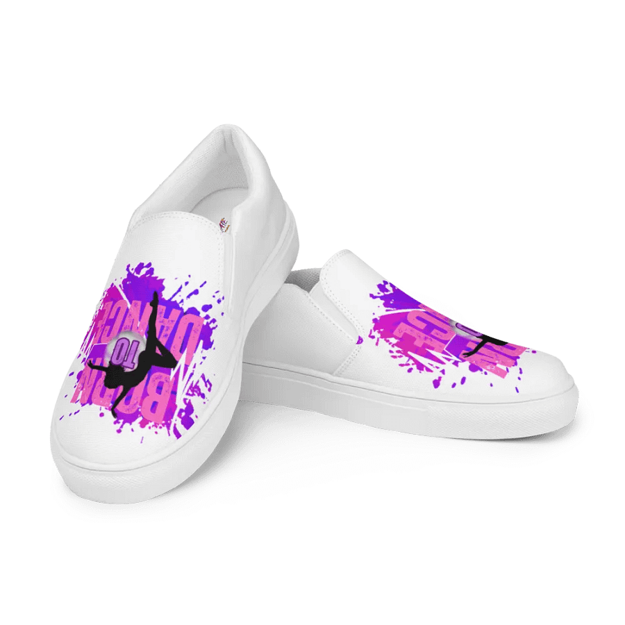 Born to Dance Her Silhouette Women's Slip-Ons product image (11)