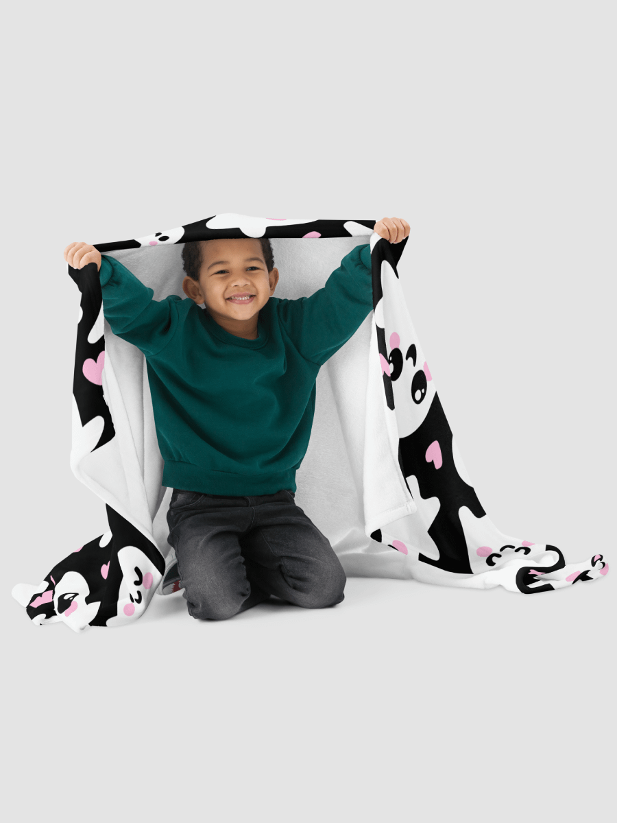 Cute Ghosts Throw Blanket product image (4)