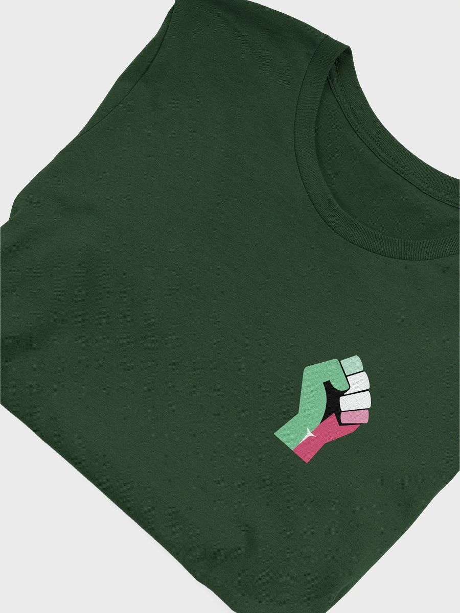 raised abrosexual fist t-shirt product image (5)