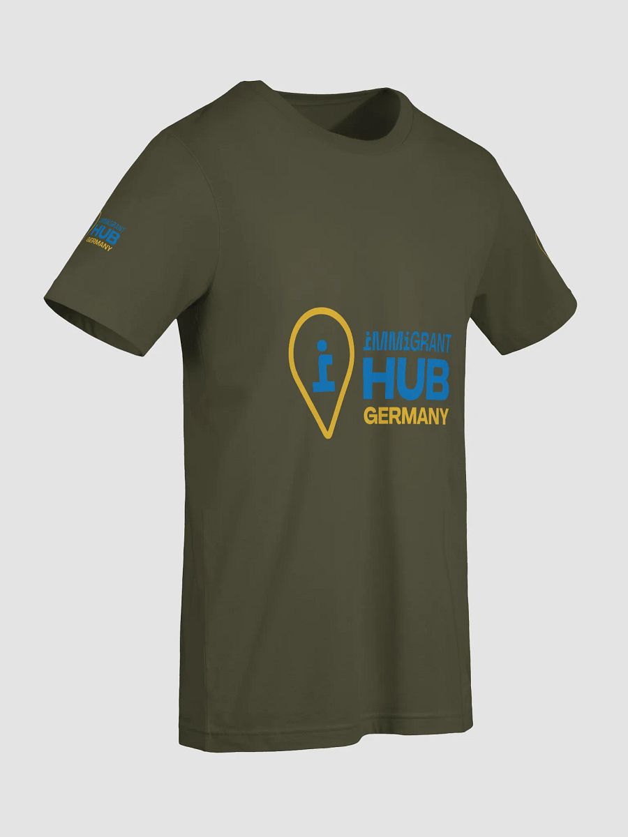 Immigrant Hub Germany Location Pin T-Shirt product image (9)