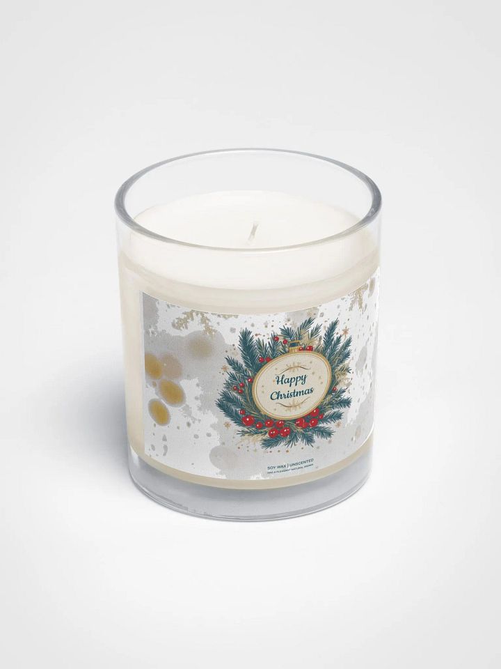 Soy Candle Happy Christmas – Natural Aroma product image (2)