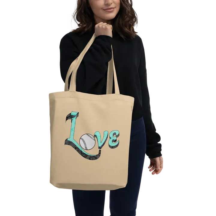 Love Baseball Game Tote product image (2)