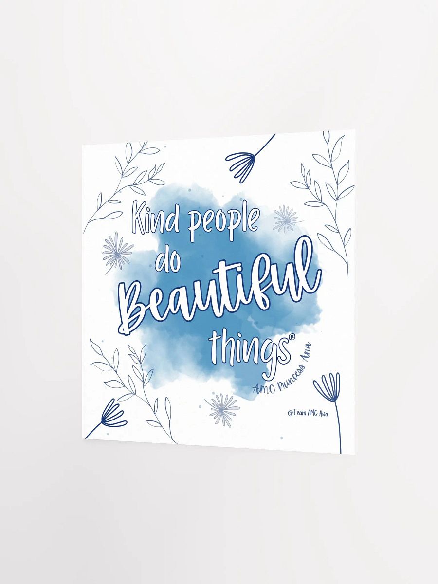 KPDBT - White/Blue Poster product image (6)