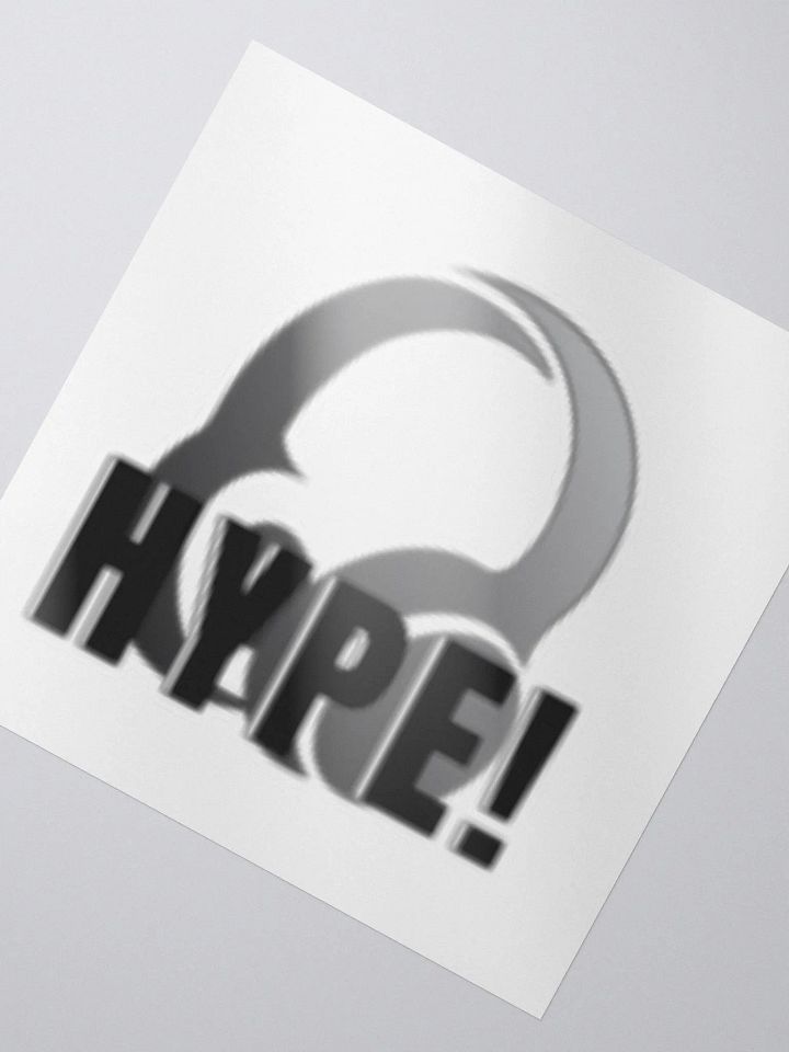 Hype Kiss Cut Sticker product image (2)