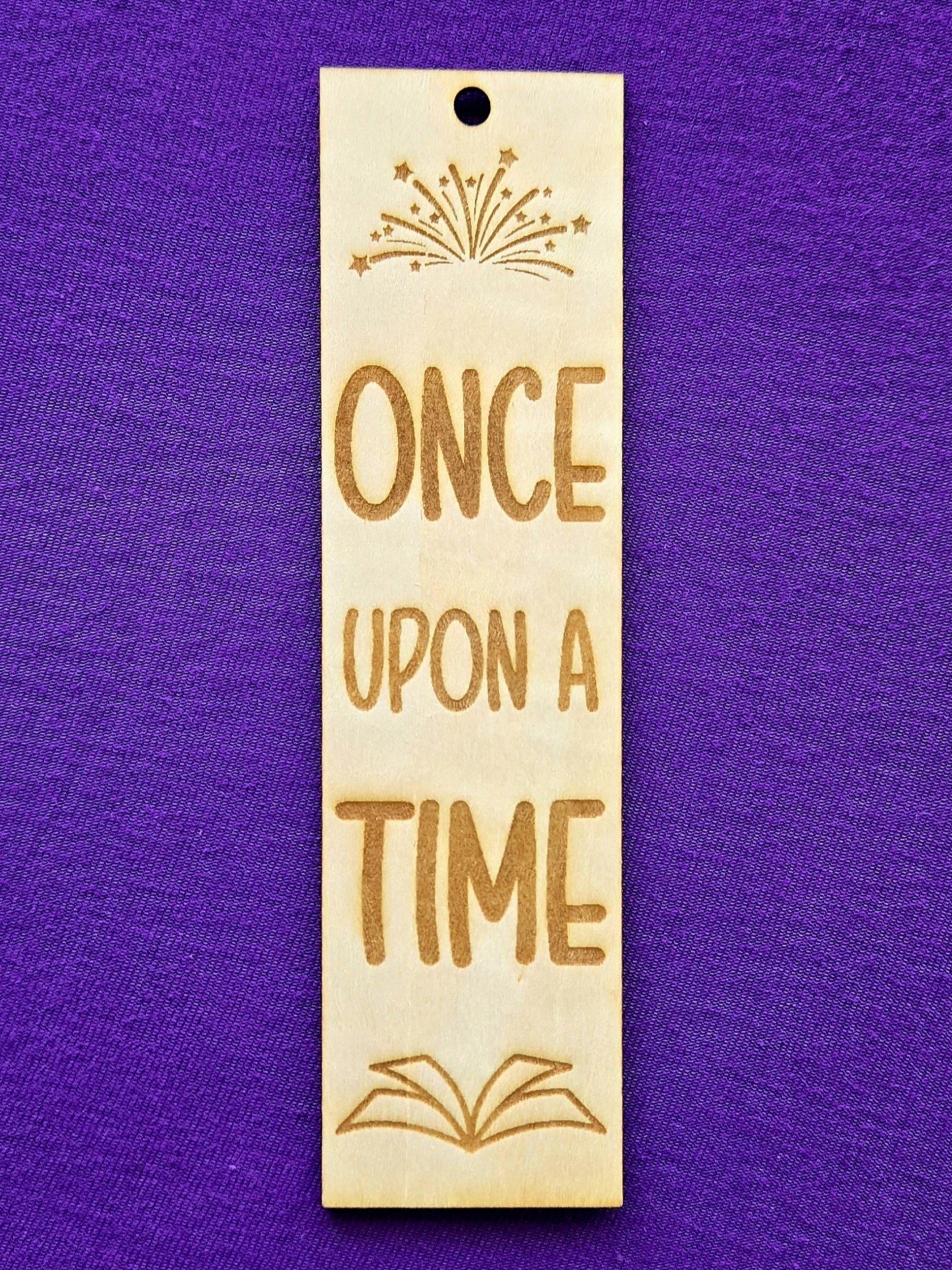Wooden Bookmark - Once product image (1)