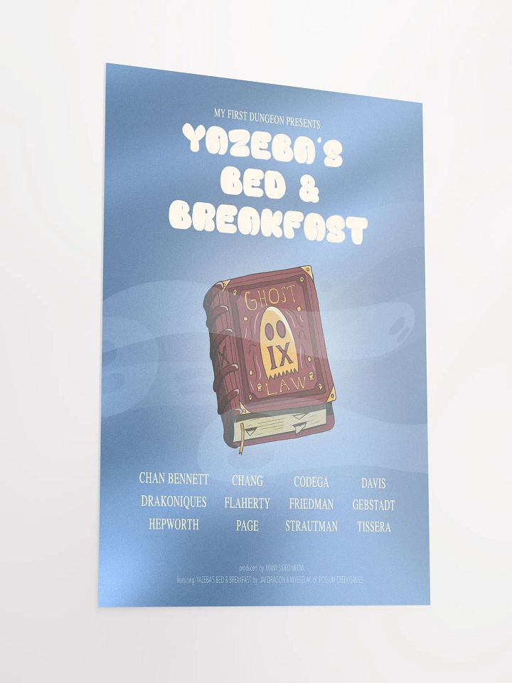 Ghost Law - YB&B Poster product image (2)