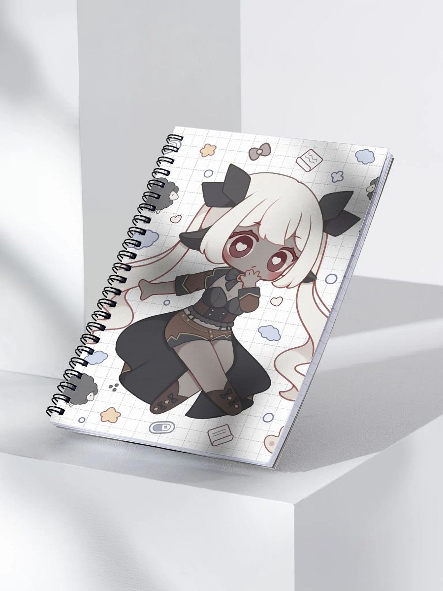 Chibi Lila Doodle Spiral NoteBook product image (2)