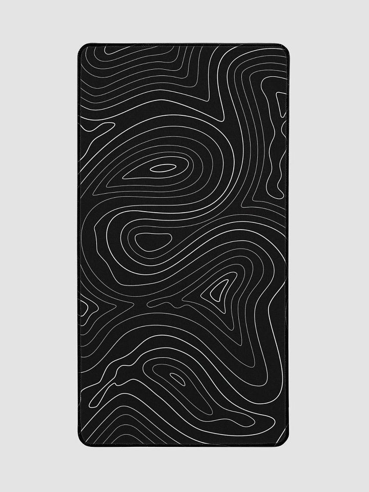 Digital Death Topographic Map Desk Mat product image (1)