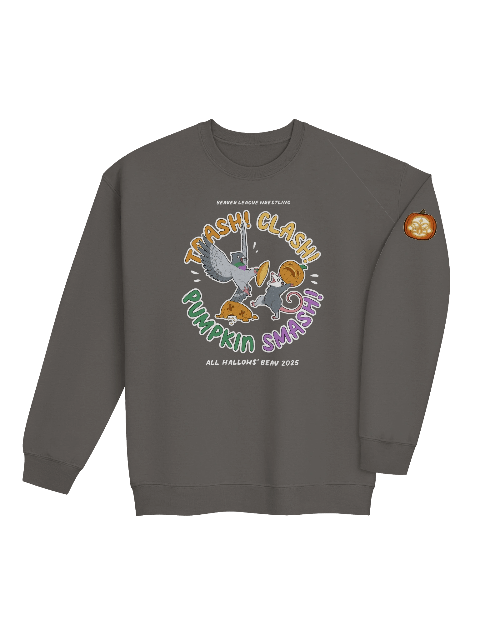 Trash! Clash! Pumpkin Smash! Sweater! product image (16)