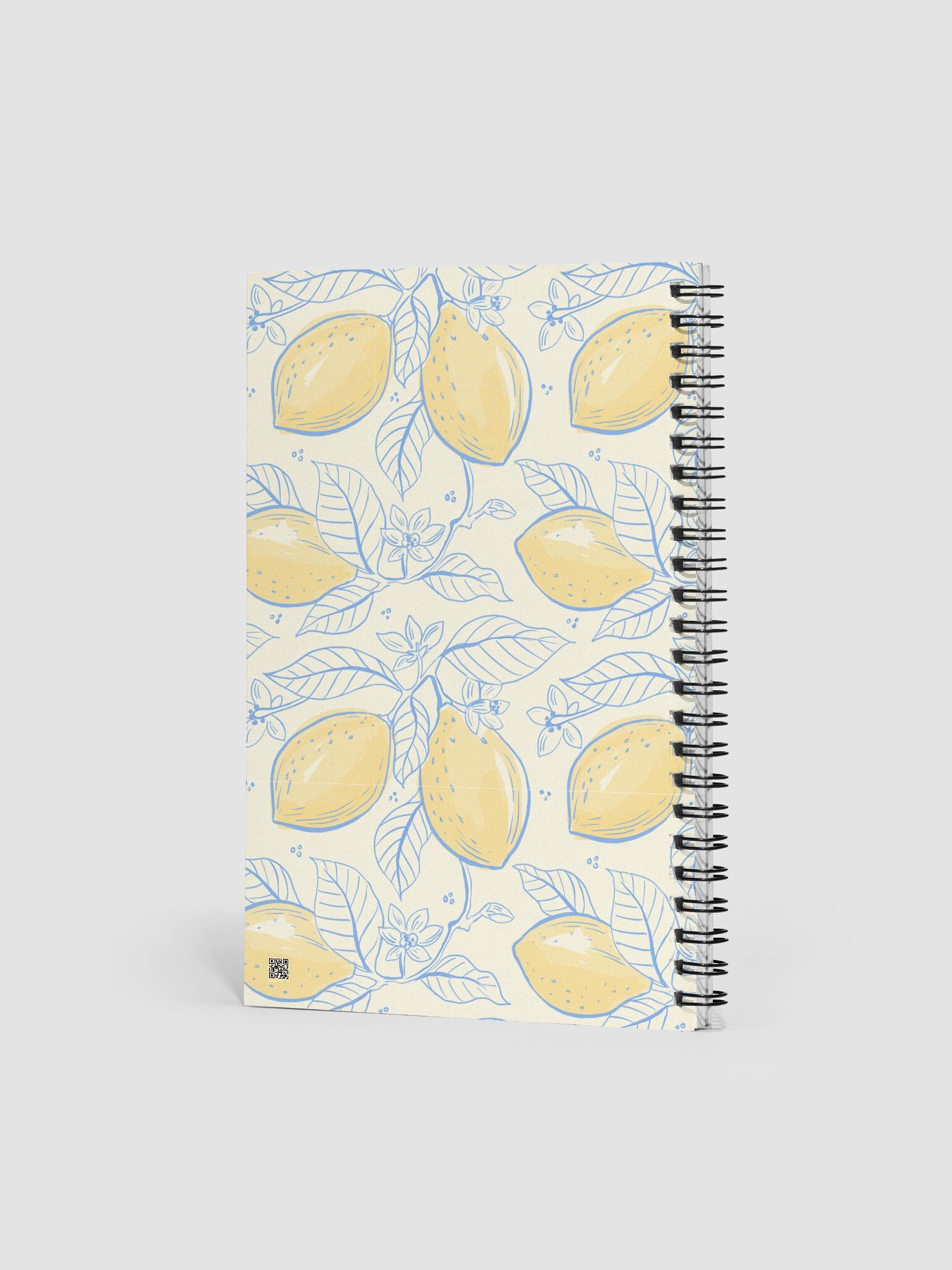 Lemon Sunshine Spiral Notebook product image (2)